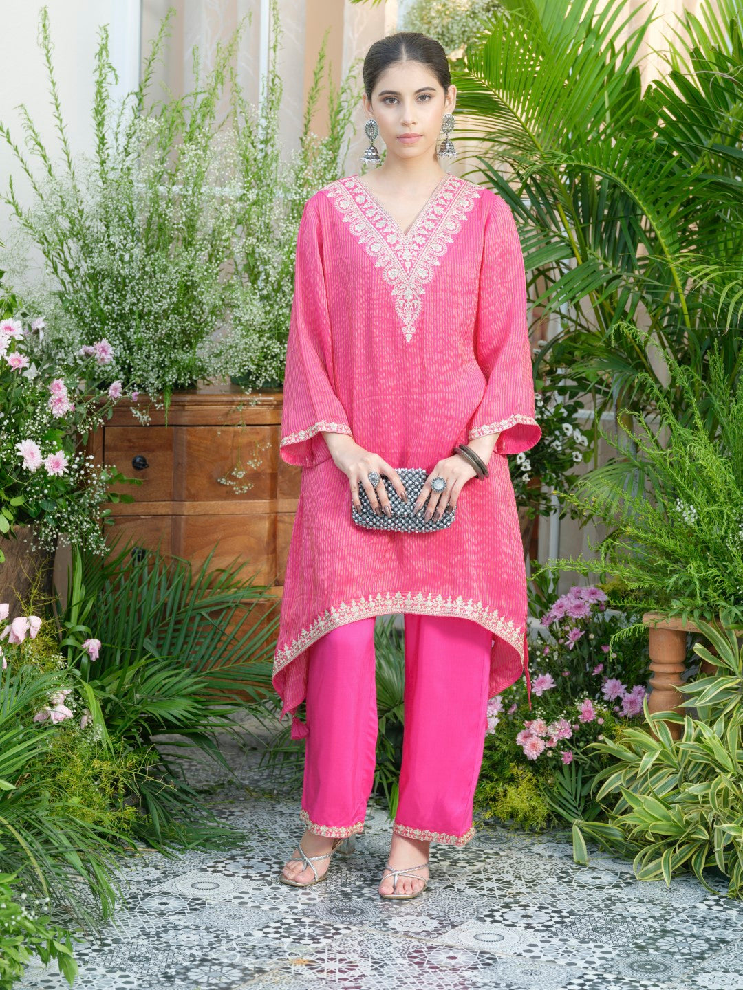 Palash cameo fusion work co-ord set