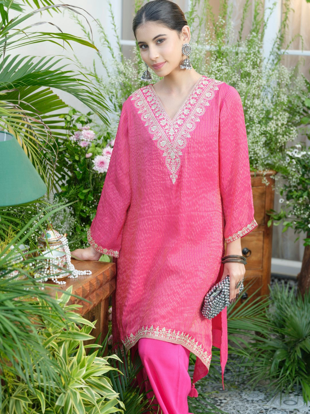 Palash cameo fusion work co-ord set