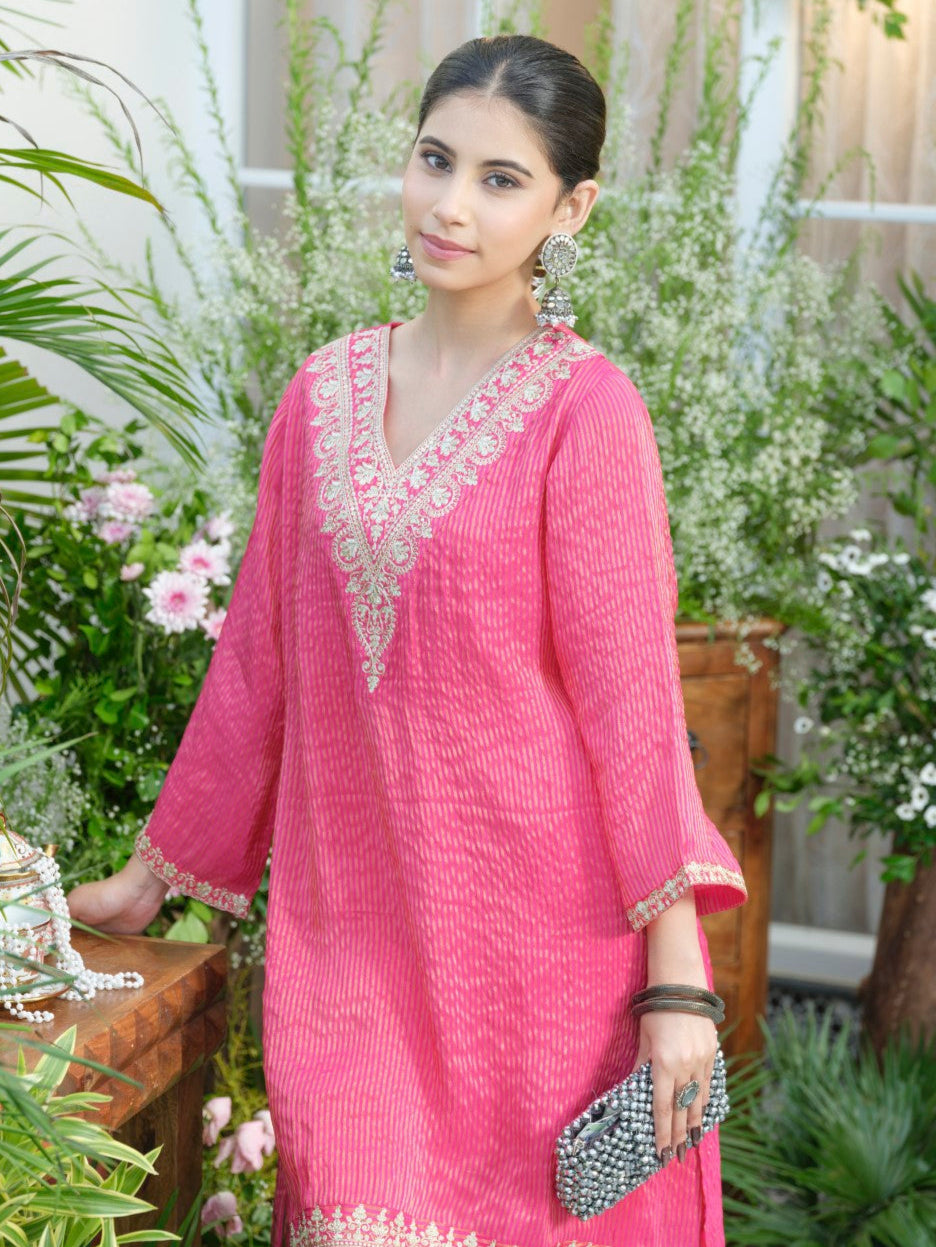 Palash cameo fusion work co-ord set