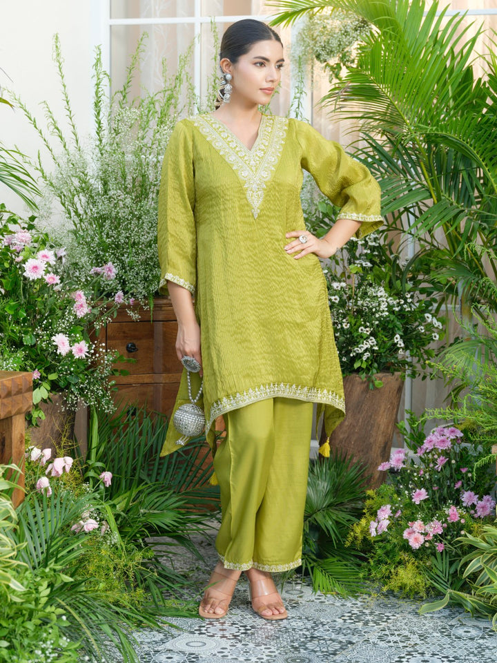 Palash pickle festive fusion co-ord set