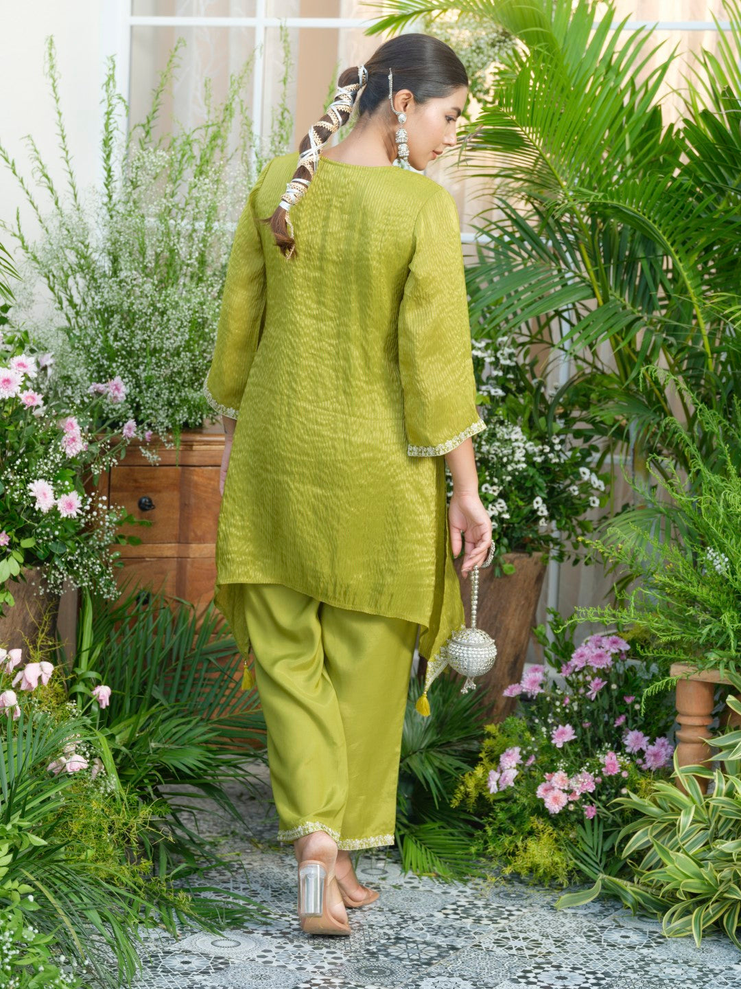 Palash pickle festive fusion co-ord set