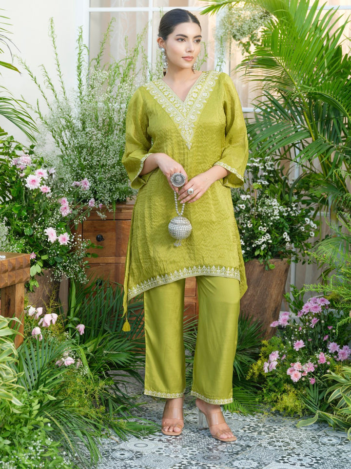 Palash pickle festive fusion co-ord set