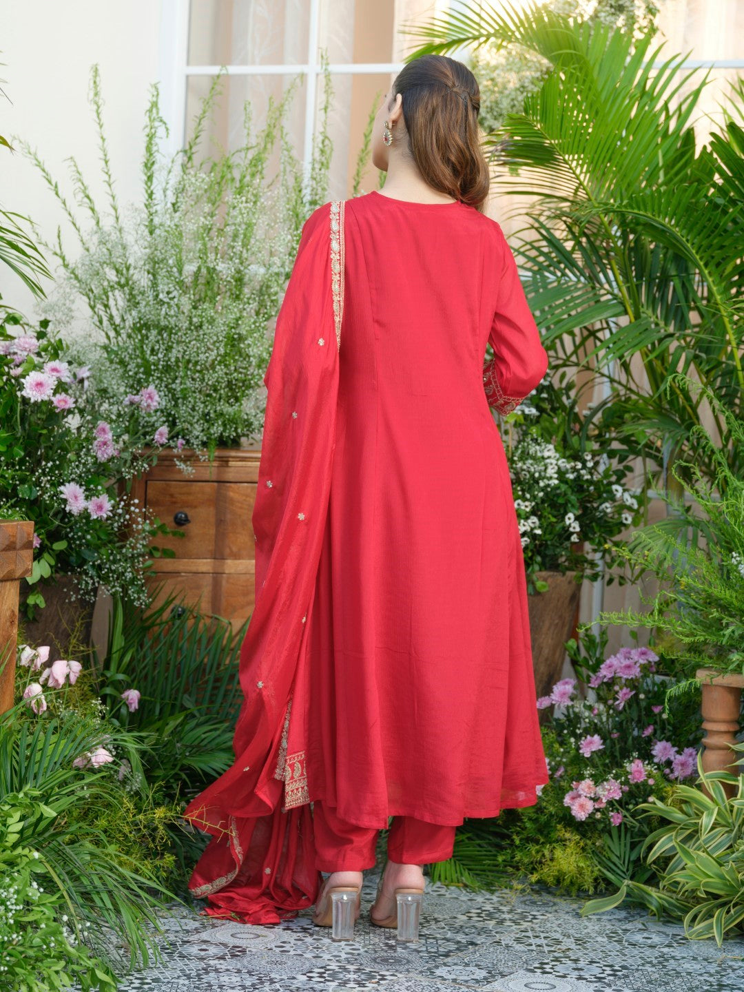 Palash Valentine Full Work Suit Set