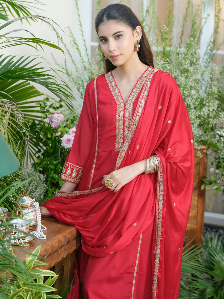 Palash Valentine Full Work Suit Set