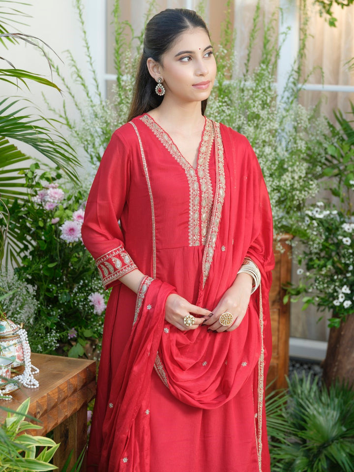 Palash Valentine Full Work Suit Set