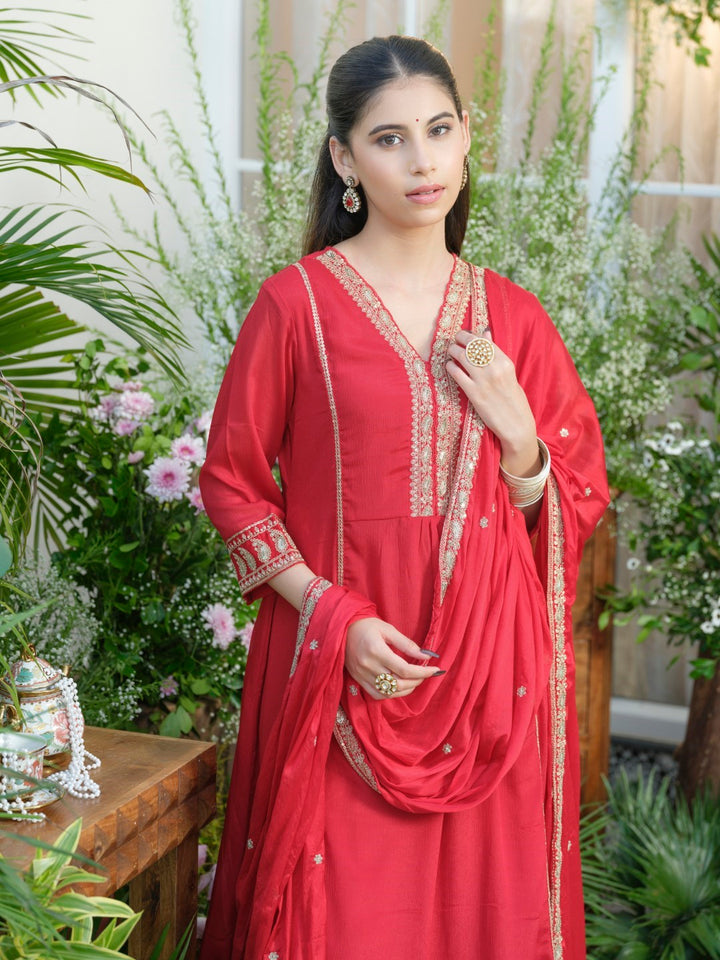 Palash Valentine Full Work Suit Set