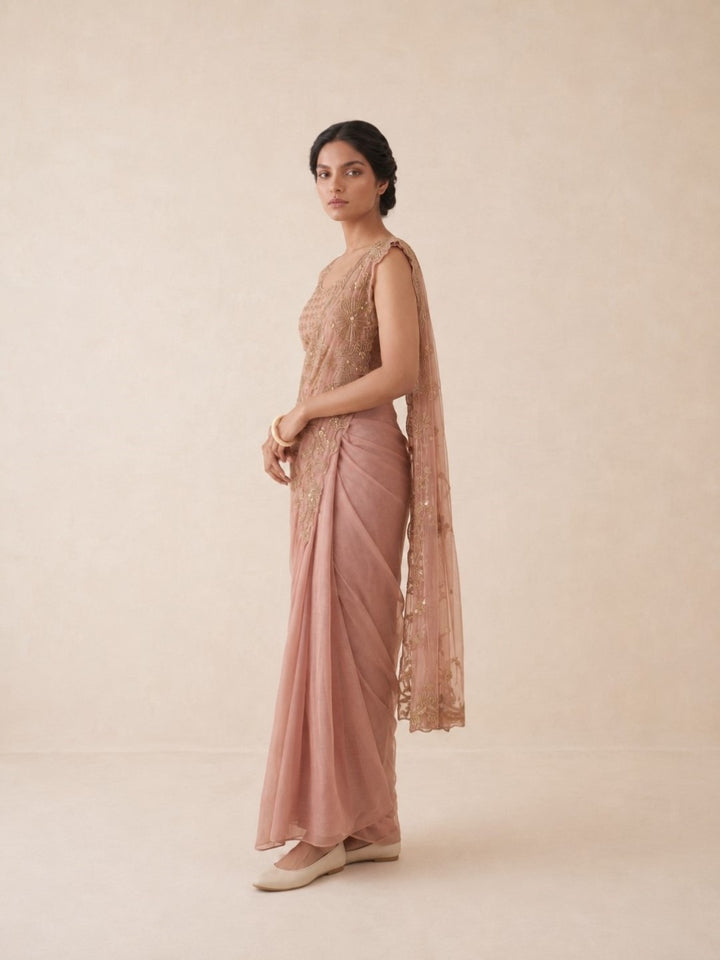 Alpa Gajri Work Ready To Wear Drape Saree