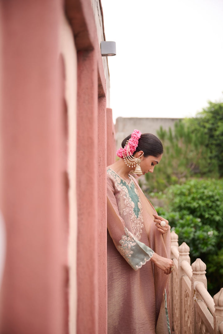 Gaurisha Tan Full Work Premium Suit set