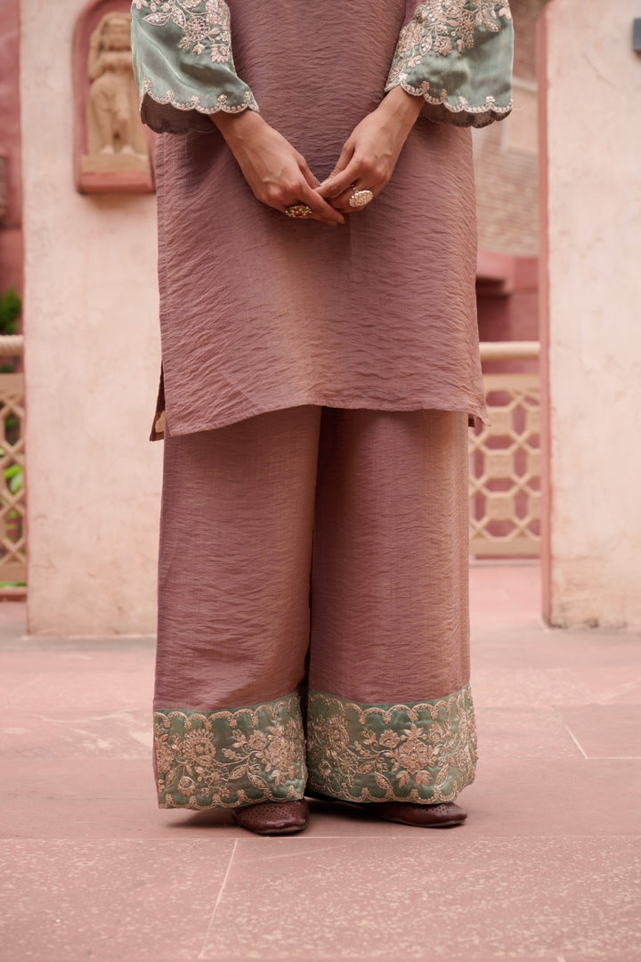 Gaurisha Tan Full Work Premium Suit set