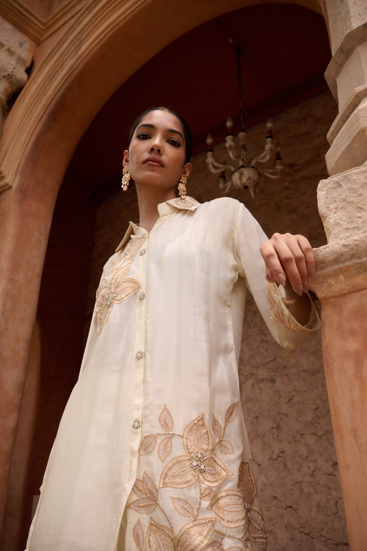 Sangini Dove Work Premium Co-ord Set