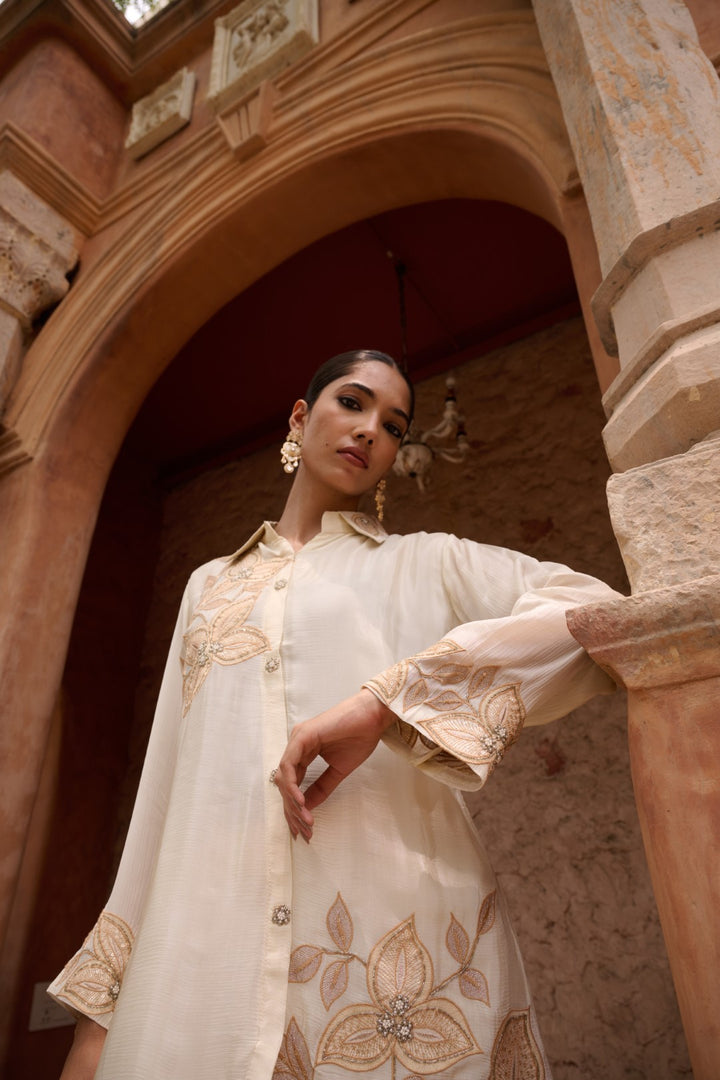 Sangini Dove Work Premium Co-ord Set