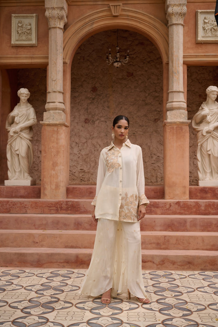 Sangini Dove Work Premium Co-ord Set