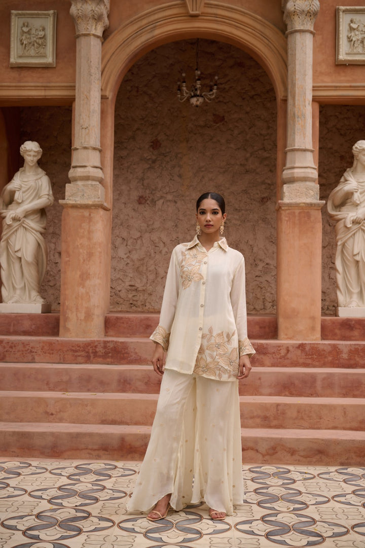 Sangini Dove Work Premium Co-ord Set