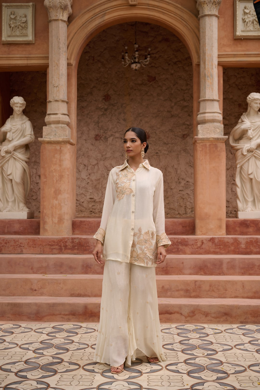 Sangini Dove Work Premium Co-ord Set