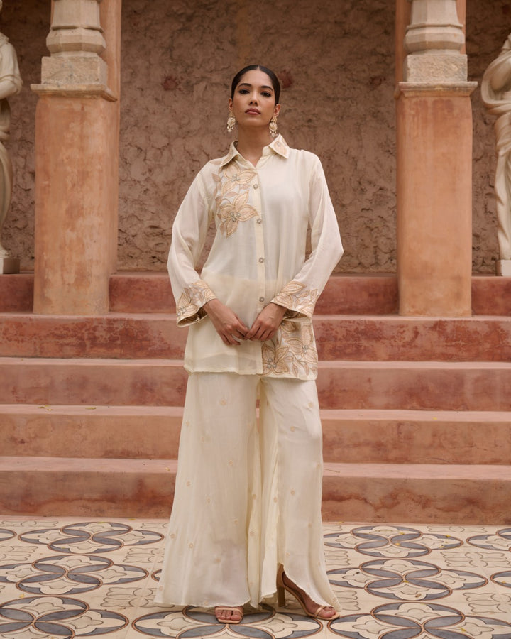 Sangini Dove Work Premium Co-ord Set