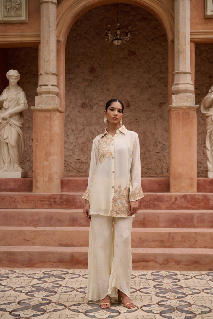 Sangini Dove Work Premium Co-ord Set