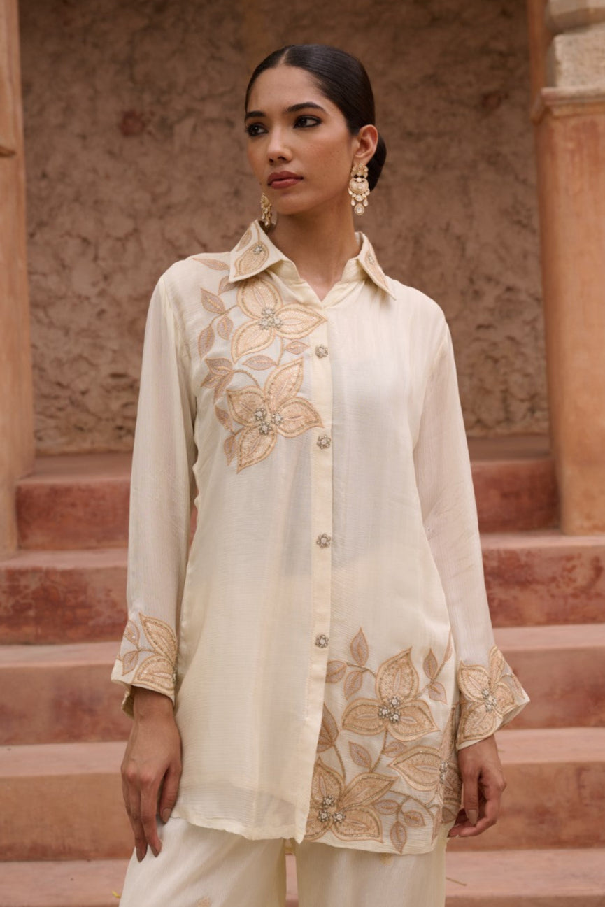 Sangini Dove Work Premium Co-ord Set