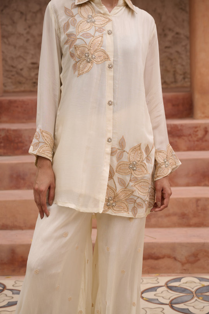 Sangini Dove Work Premium Co-ord Set