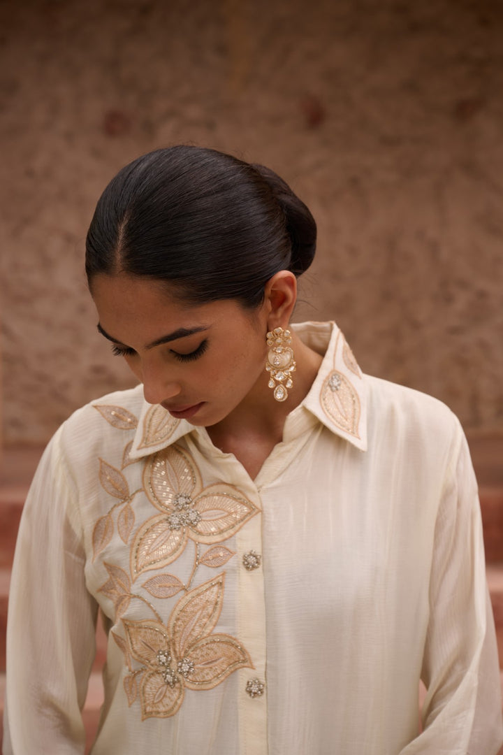 Sangini Dove Work Premium Co-ord Set