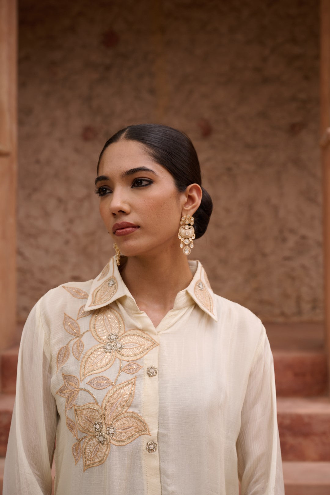 Sangini Dove Work Premium Co-ord Set