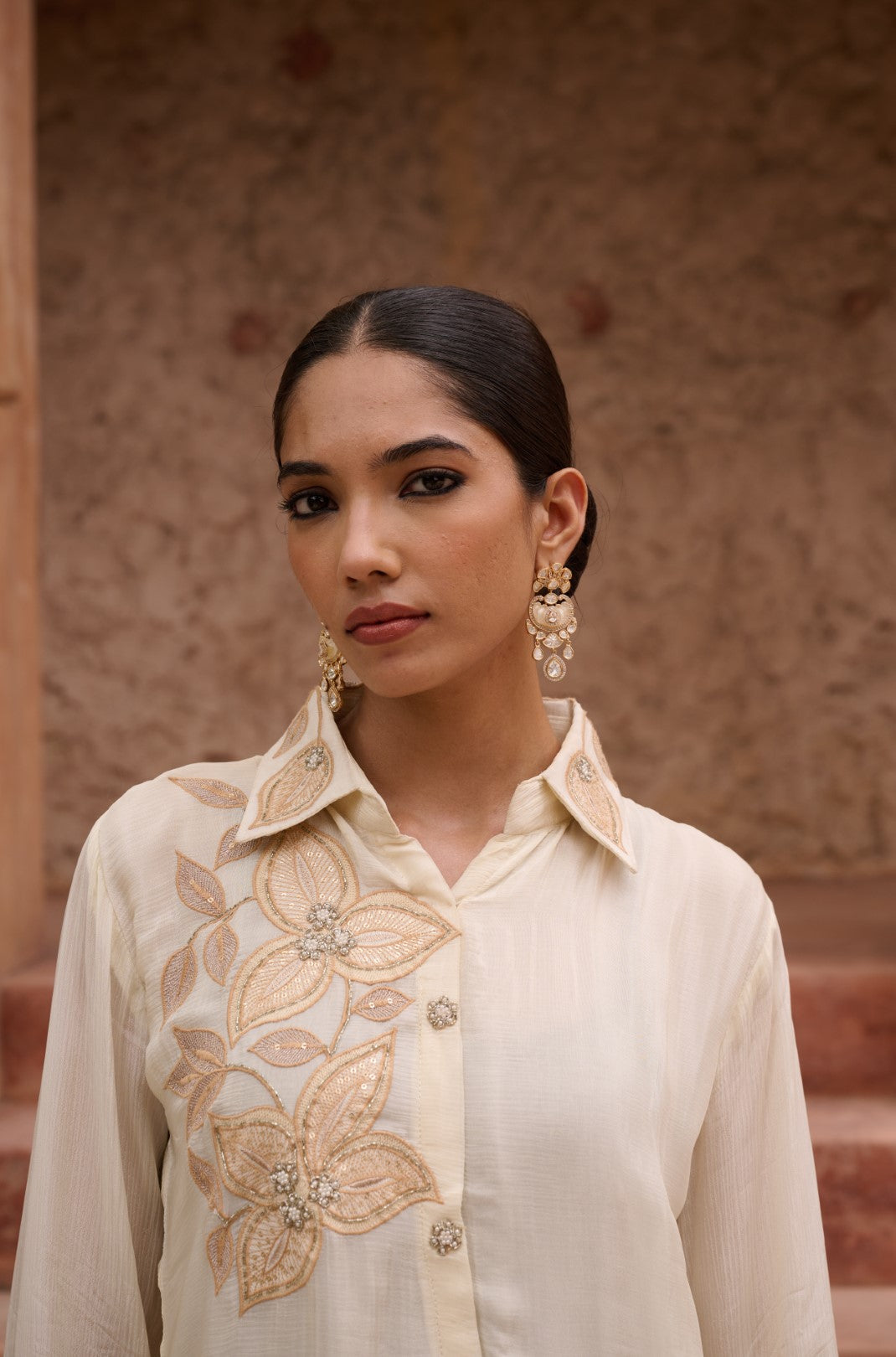 Sangini Dove Work Premium Co-ord Set