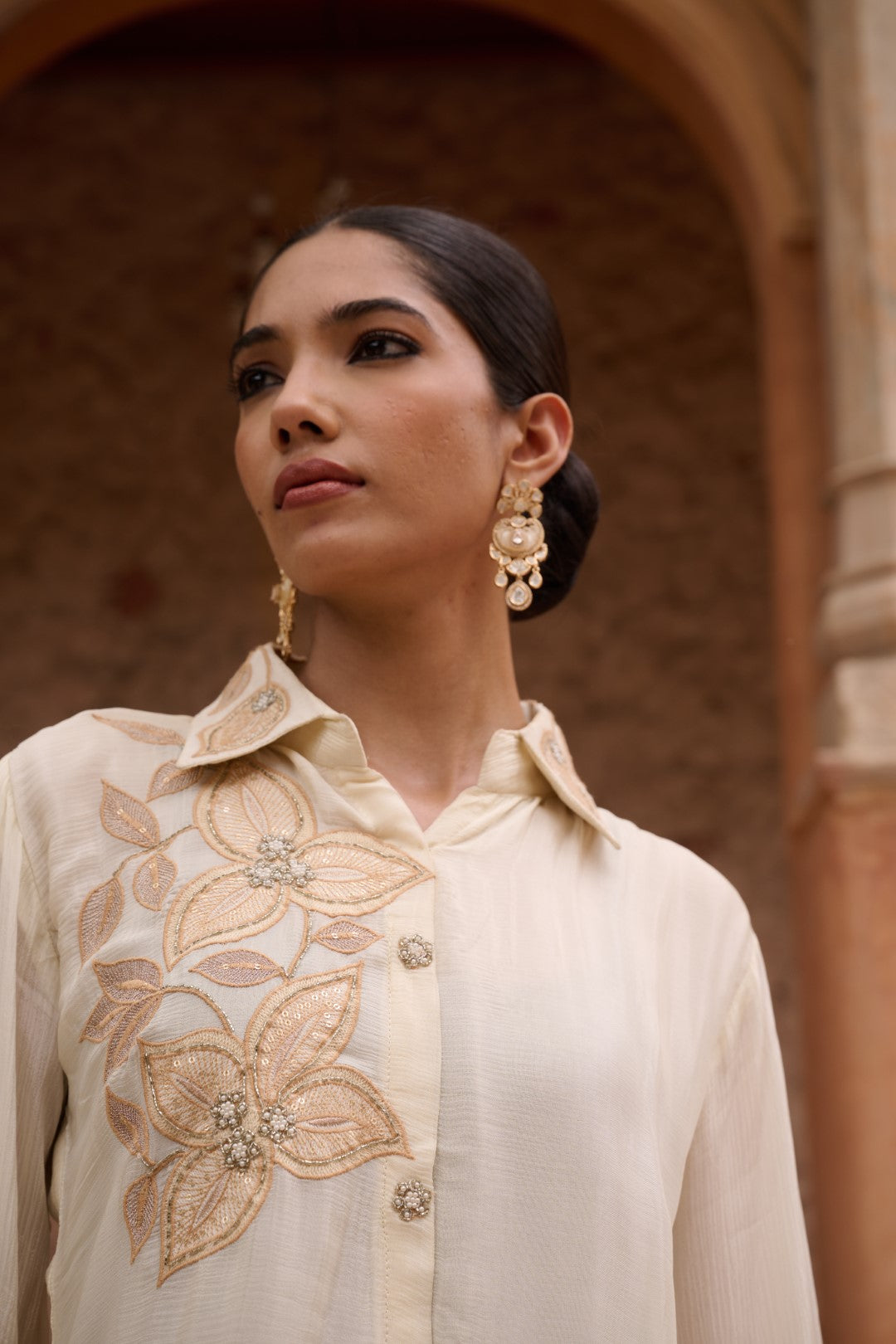 Sangini Dove Work Premium Co-ord Set