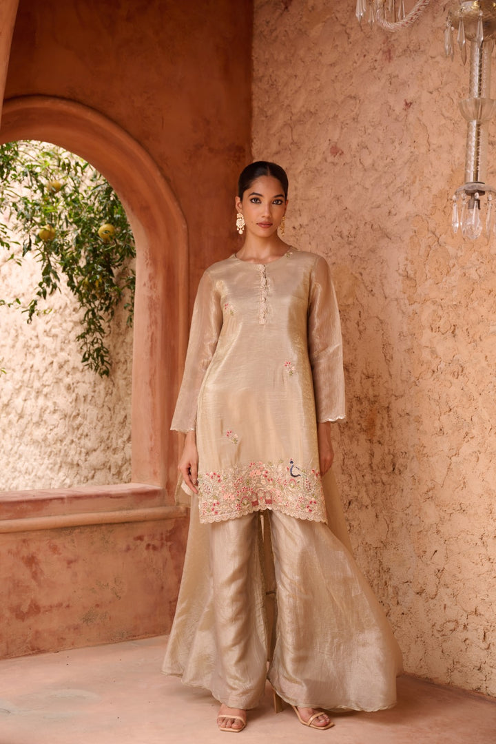 Sangini gold full work premium suit set