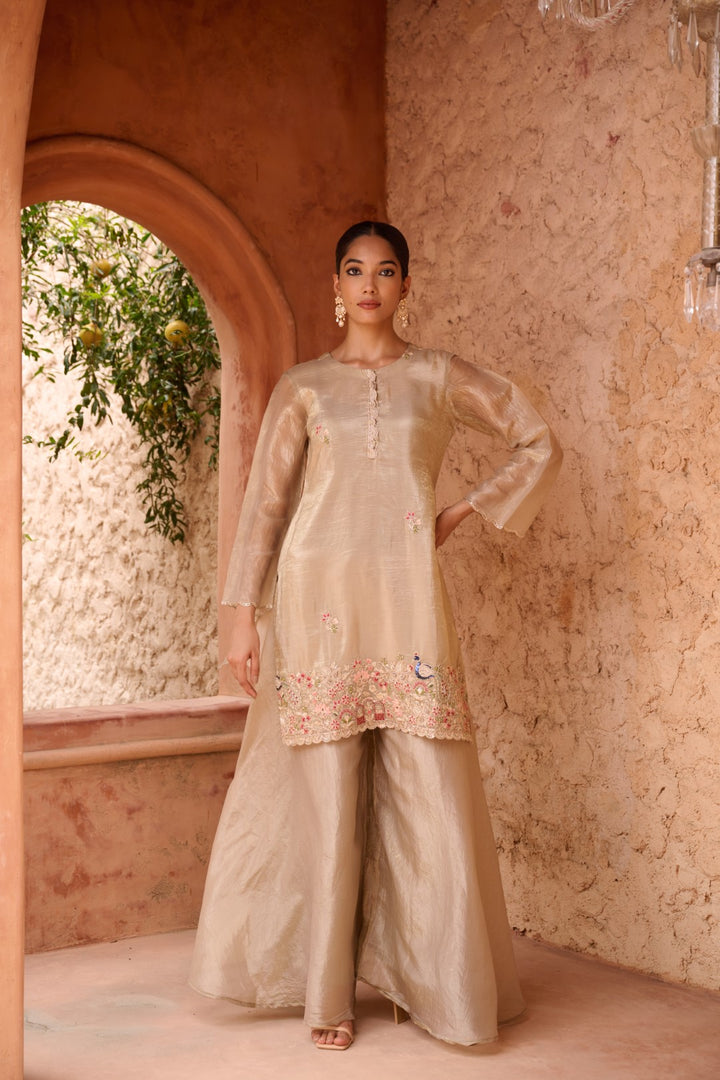 Sangini gold full work premium suit set
