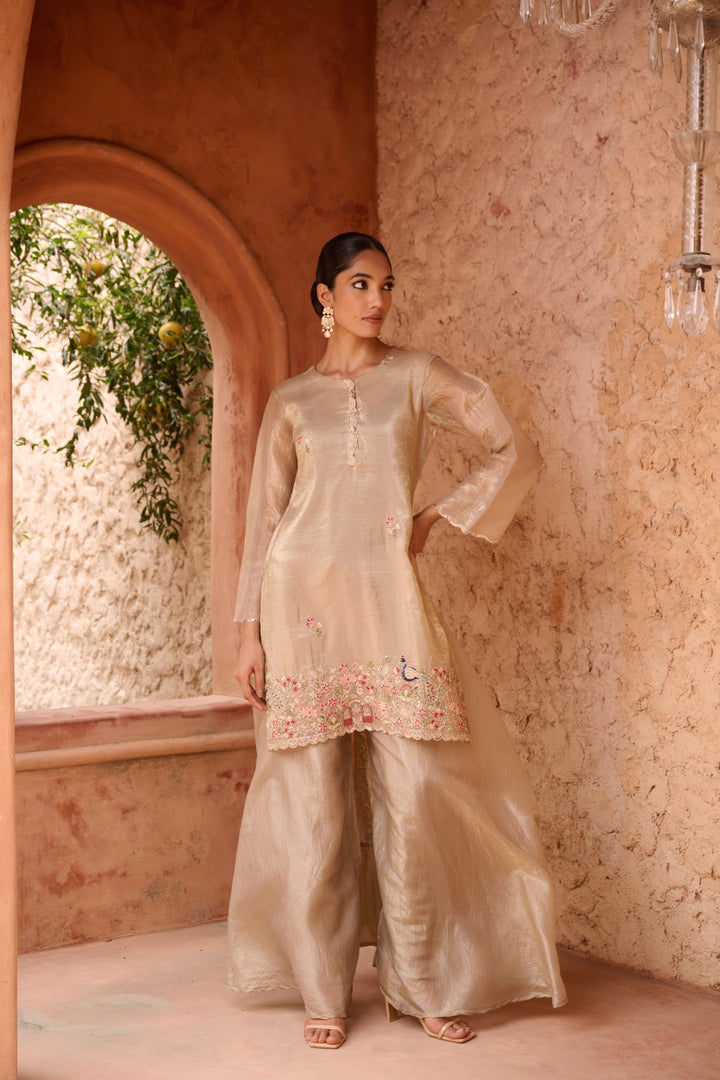 Sangini gold full work premium suit set