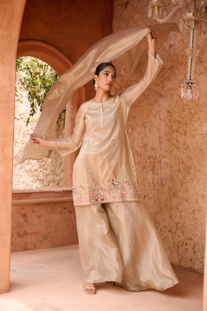 Sangini gold full work premium suit set