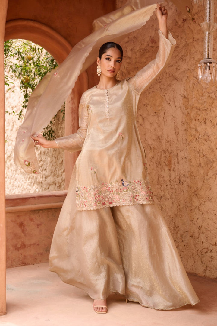 Sangini gold full work premium suit set