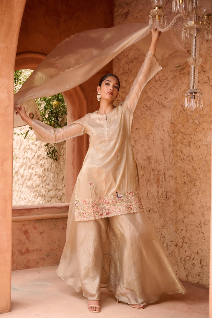 Sangini gold full work premium suit set