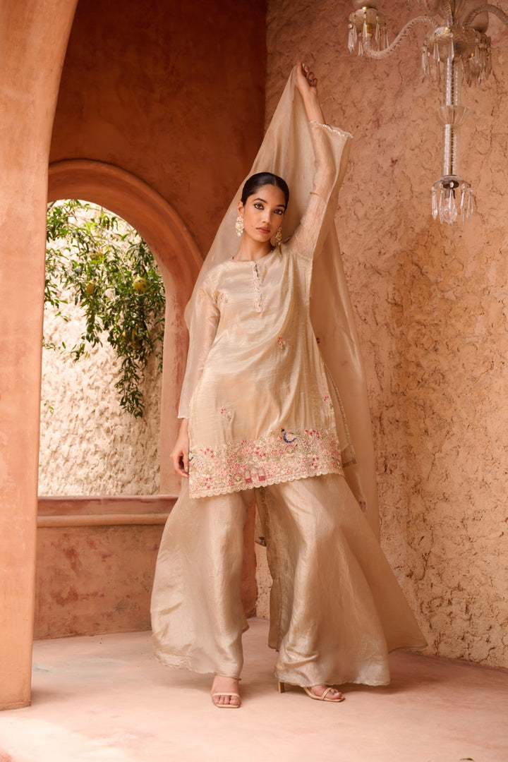 Sangini gold full work premium suit set