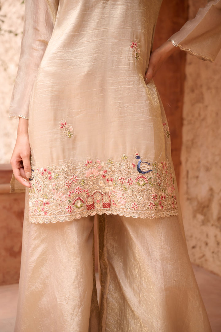 Sangini gold full work premium suit set