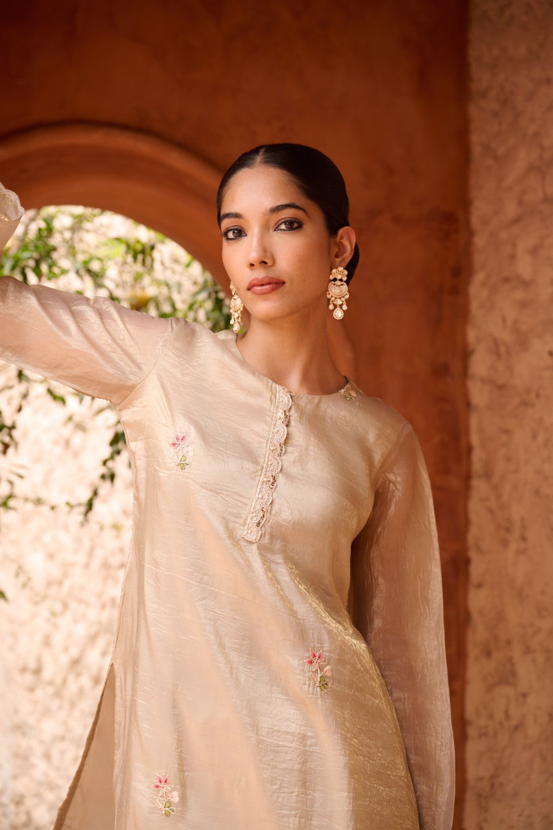 Sangini gold full work premium suit set