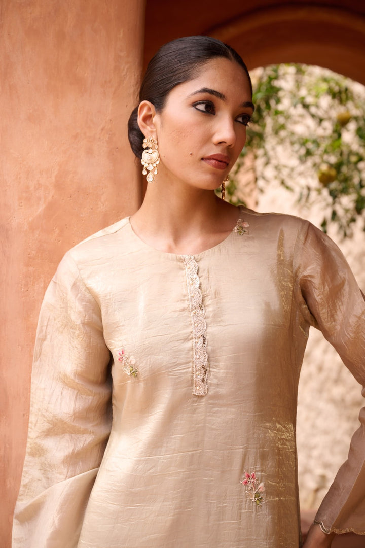 Sangini gold full work premium suit set