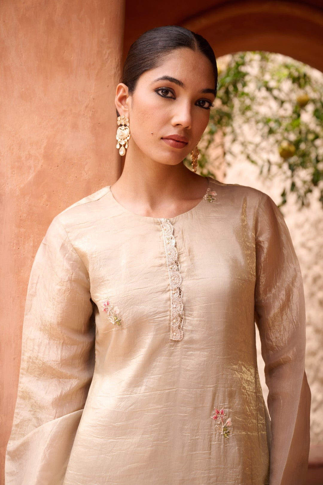 Sangini gold full work premium suit set