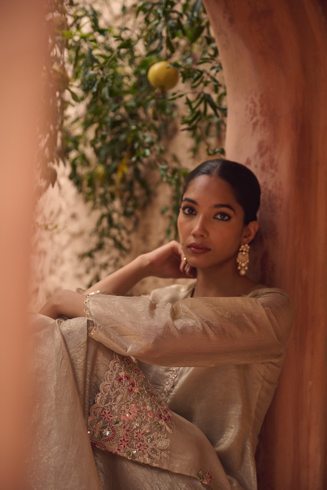 Sangini gold full work premium suit set