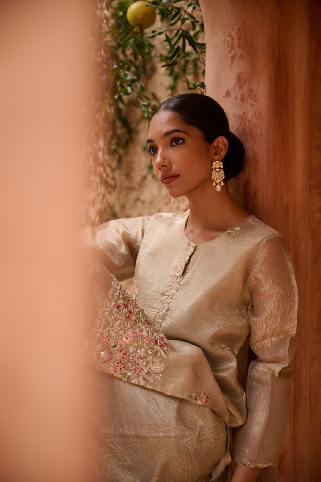 Sangini gold full work premium suit set