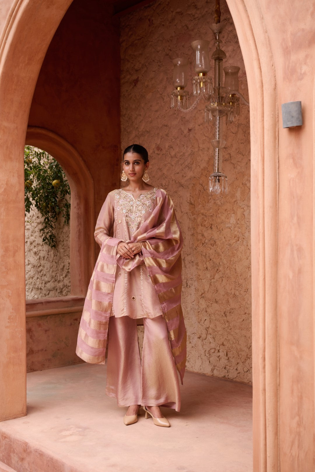 Sangini Blush Full Work premium suit set