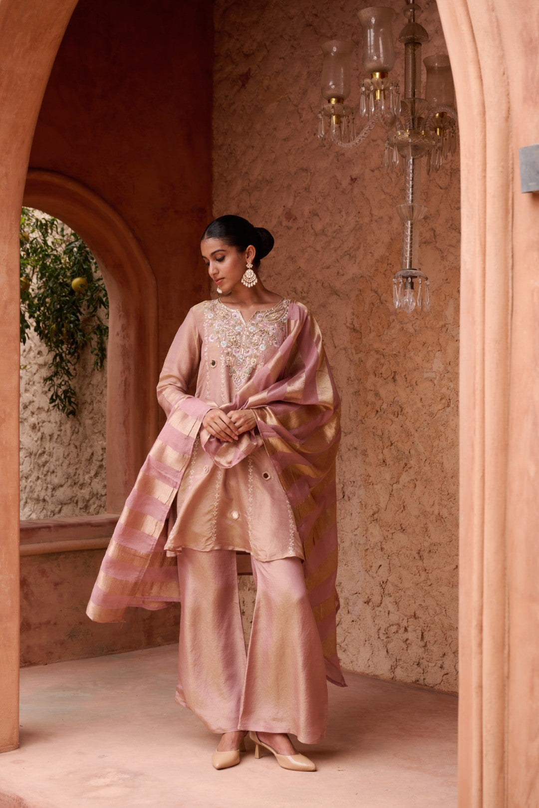 Sangini Blush Full Work premium suit set