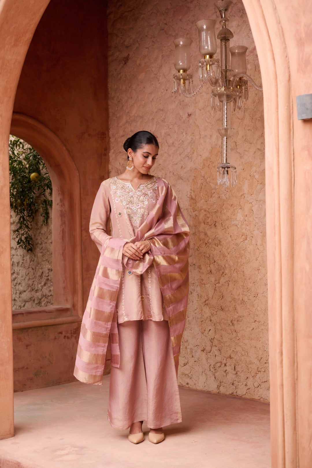 Sangini Blush Full Work premium suit set