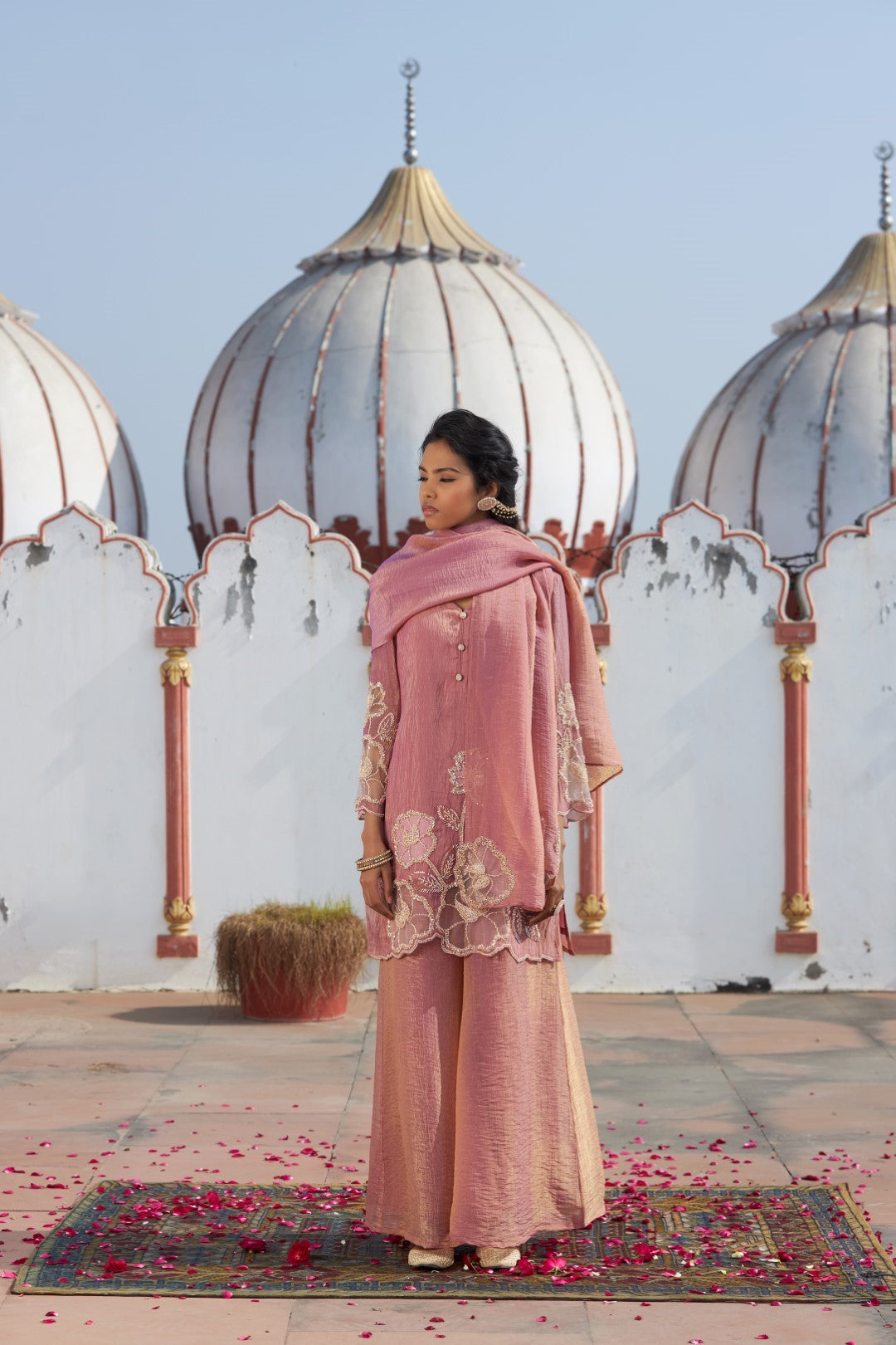 Mihika peony full work suit set