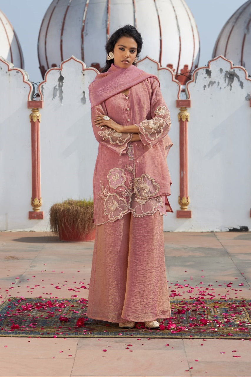 Mihika peony full work suit set