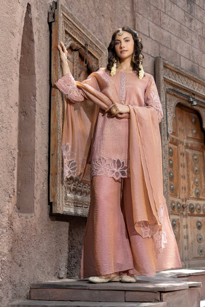 Pavni Salmon Full Work Suit Set