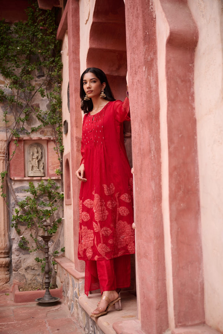 Sangini Scarlet Premium Suit set