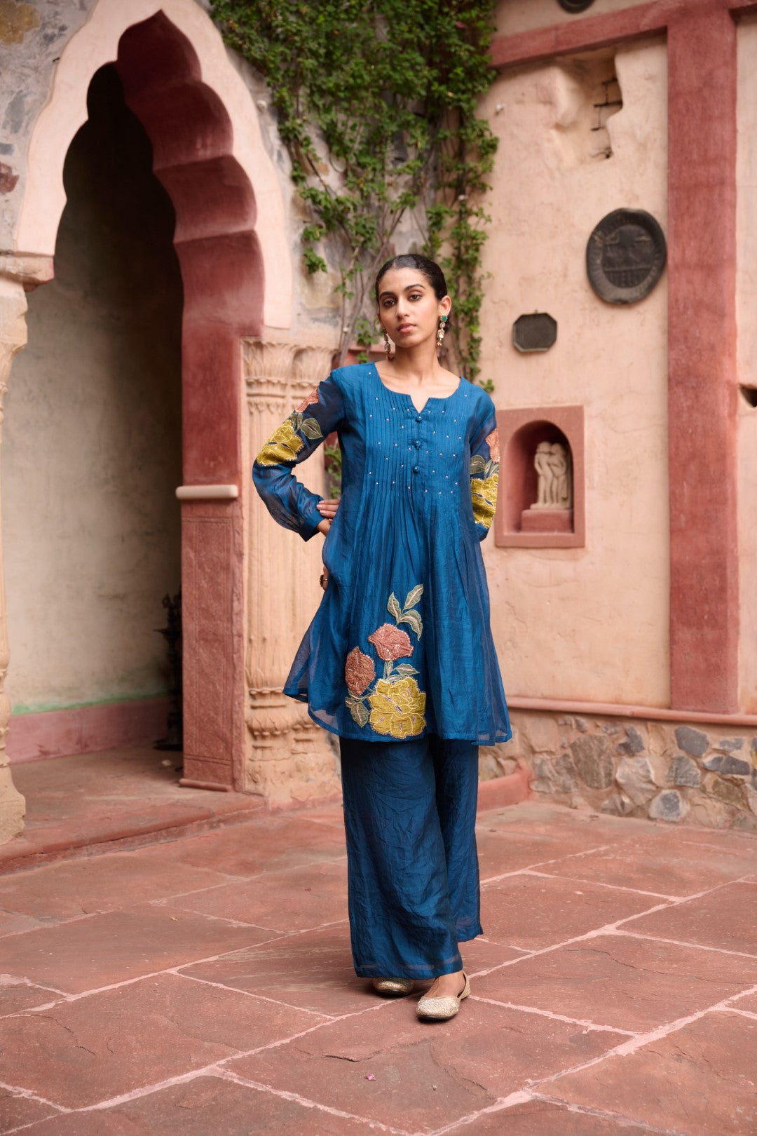 Sangini Hibis Full Work Suit set