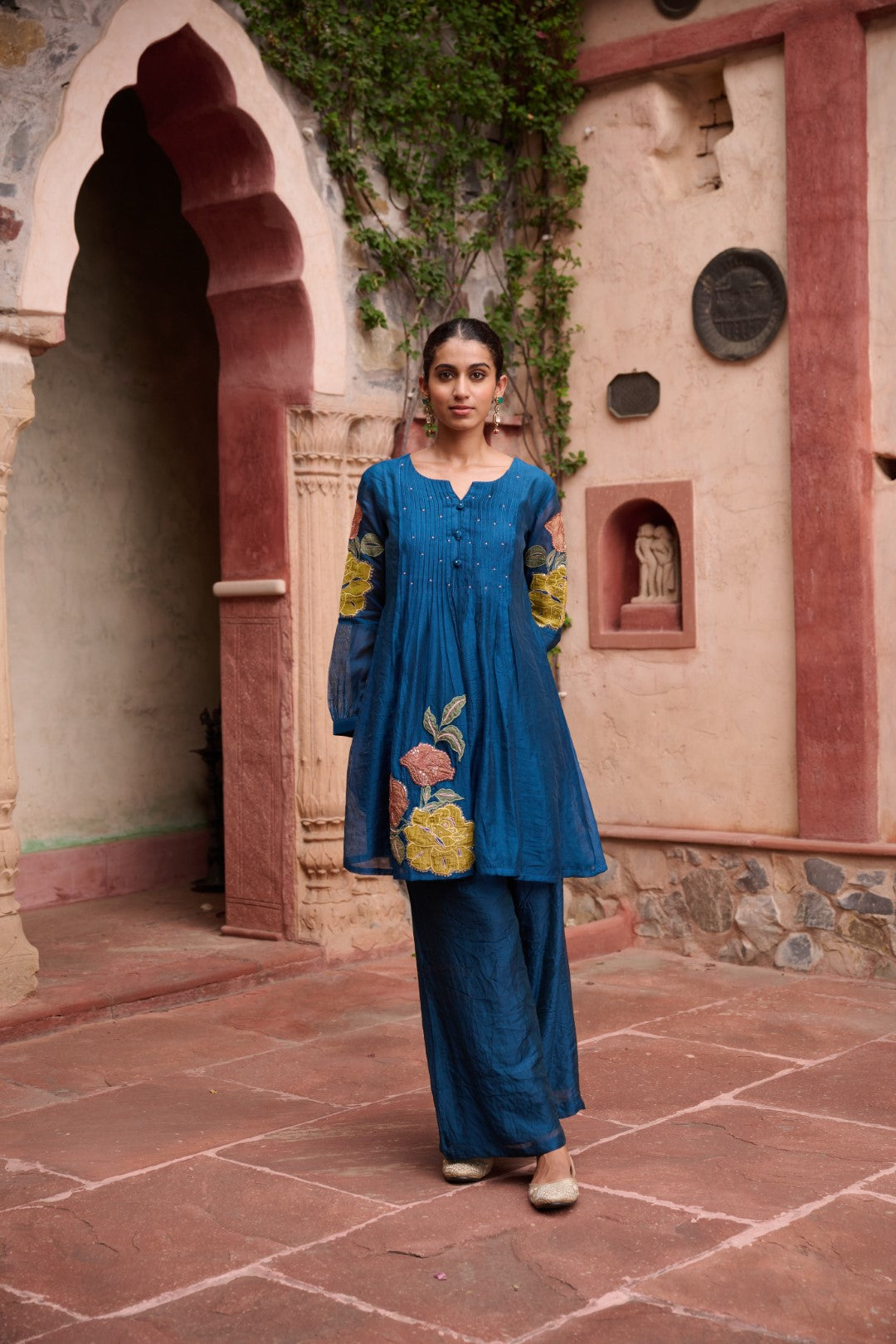 Sangini Hibis Full Work Suit set