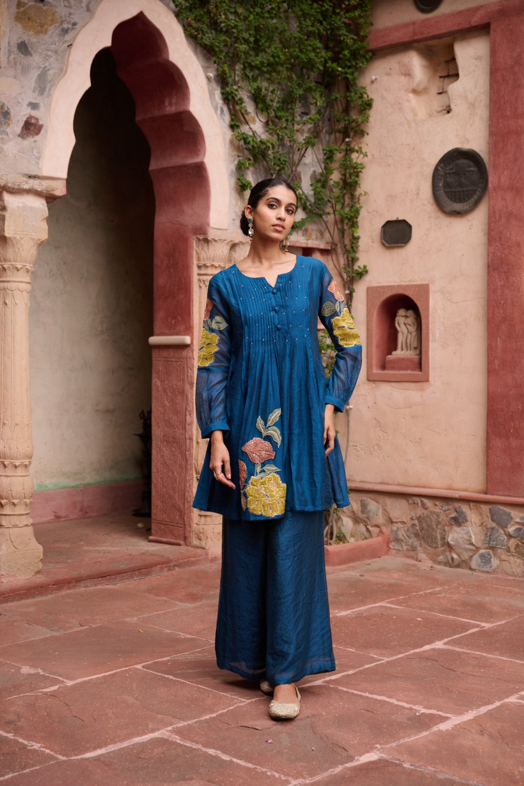 Sangini Hibis Full Work Suit set