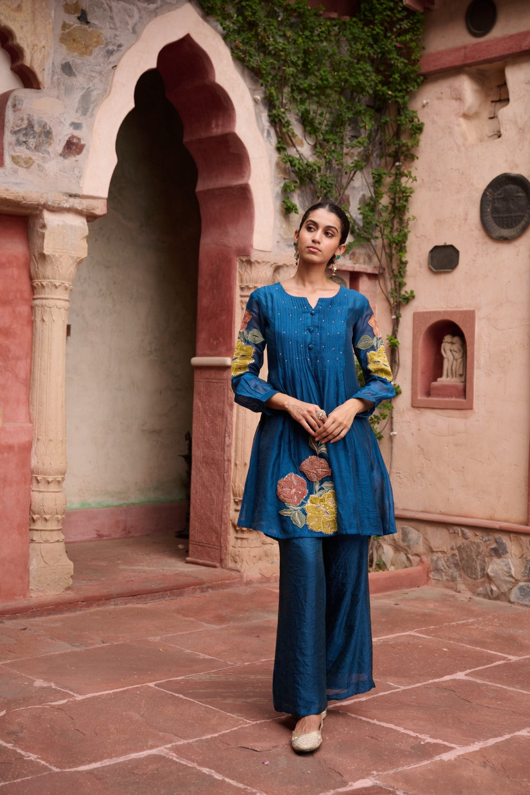 Sangini Hibis Full Work Suit set